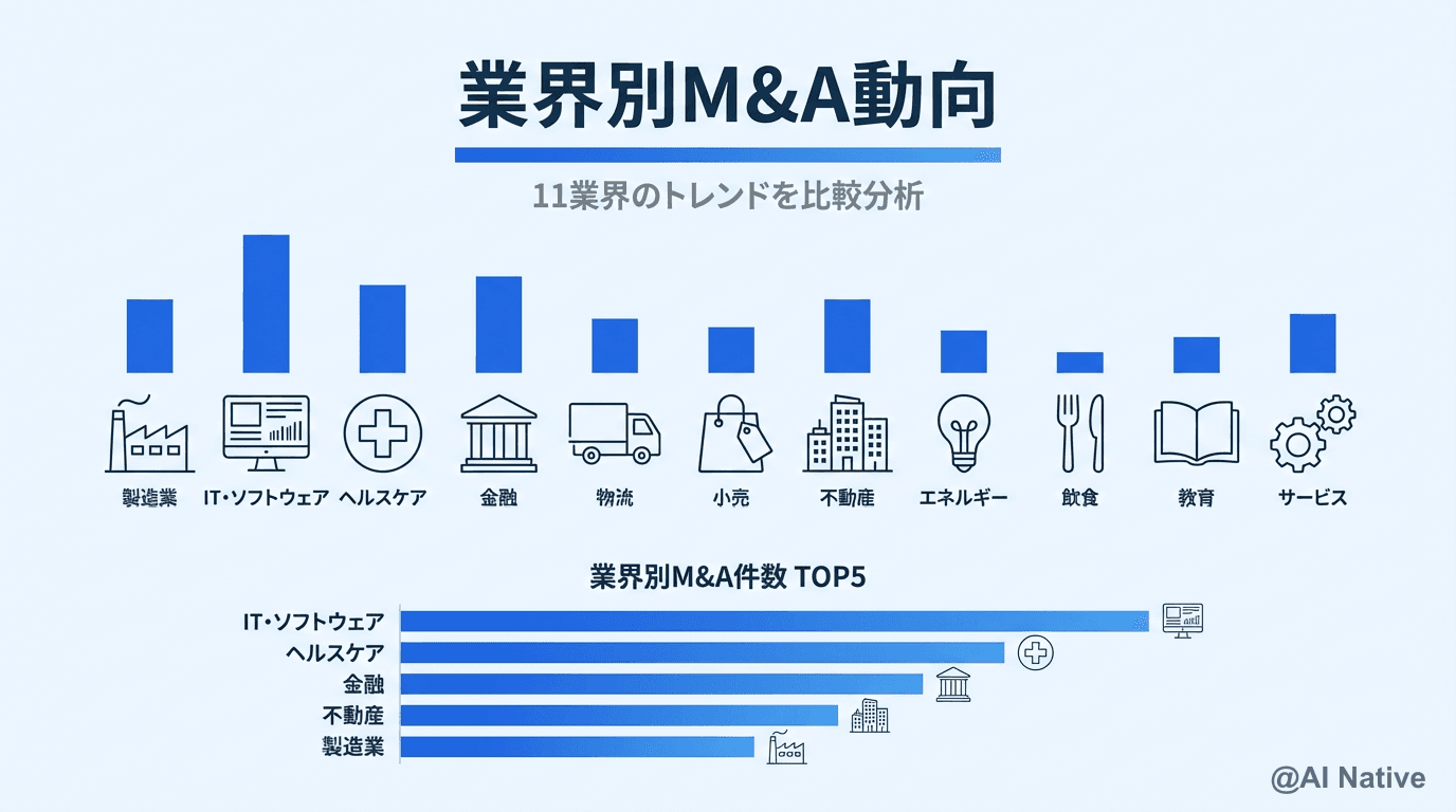 業界別M&A動向